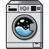 Washing Machine Comic Cute Kawaii