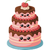 Cake Comic Cute