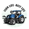 Farm Life – Blue Tractor Gift Trekker