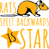 Rats Spelt Backwards Is Star Lustiger Ratte Spruch