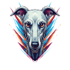 Neon Greyhound Icon