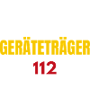 Atemschutzgeräteträger 112 Feuerwehr T‑Shirt