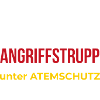 Feuerwehr Angriffstrupp unter Atemschutz – T‑Shirt