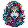 Masked Chromatic Goddess
