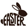 Osterhase Typo-Form
