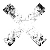Grunge X Cut Pattern
