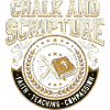 Chalk and Scripture Christlicher Lehrer Jesus
