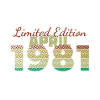 45th Anniversary Limited Edition (SCR) 04/1981