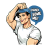 Handsome Me Retro Pop Art