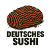 Deutsches Sushi  Hackfleisch Mett 