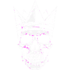 Skull King Skull Crown Motif