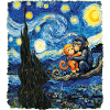 Van Gogh Baby-Affen-Punch Niedlicher Makake