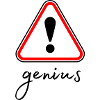 Minimalist Red Triangle