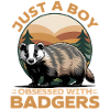 Funny Animal Badger