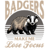 Funny Animal Badger