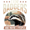 Funny Animal Badger