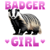 Funny Animal Badger