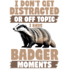 Funny Animal Badger