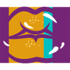 Welle abstrakter Farben