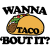 Taco Crest Bold Illustration