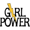 Blitz-Mädchen-Power