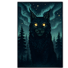 Nordlichtkater im Wald