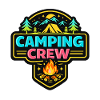 Camping Crew Badge Neon