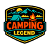 Camping Legend Shield