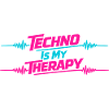 Techno Therapy Neon Wave