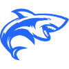 Blue Shark Silhouette