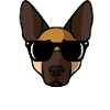 Hey Paws Up Deutscher Schäferhund-Design