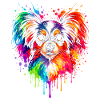Papillon | Zwergspaniel Pop Art