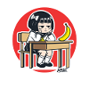 Deskbound Bored Student Banana