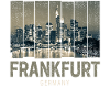 Frankfurt Germany Skyline Fine Art Souvenir