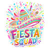 Fiesta Squad Sombrero Burst