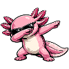 Dabbing Axolotl
