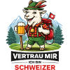 Alpine Goat Hiker with Beer