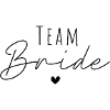 Team Bride Handwritten