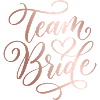 Team Bride Handlettering JGA