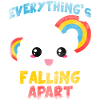 everything's falling apart Nuvoletta Arcobaleno