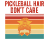 Pickleball Hair Non Importa Divertente Giocatore Amore
