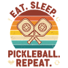 Pickleball Mangia Dorme Pickleball Ripeti Divertente