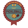 Joueur drôle de pickleball pickleball