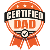 Certified Dad - Funny Father Design