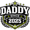 Papa depuis 2025 – Proud Dad Design
