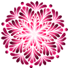 Luminous Pink Mandala