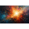 Cosmic Burst Nebula Explosion