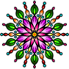 Tropical Rainbow Star
