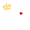 Juliet Namn Kronhjärta Kalligrafi Personlig