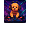 DJ Maltipoo: Too Cute for Skip the Track - Neon Art